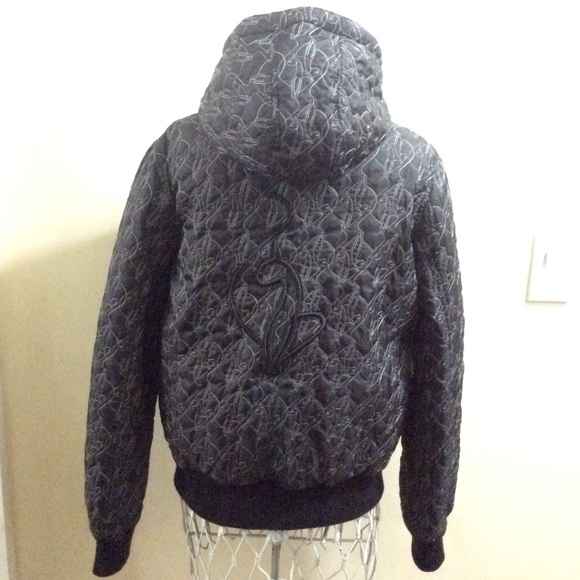 ❤️😻 RARE UNIQUE Baby Phat embroidered cats jacket - Picture 7 of 17